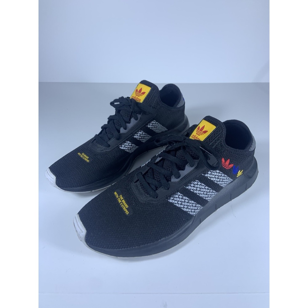 Adidas Swift Run X Sneakers Mens Size 13 Black Low Top Running Shoes FZ4838